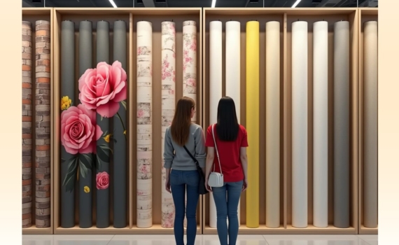 Сэкономить и сделать красиво: поклейте обои на кривые стены — дизайнер советует материалы и рисунок Сэкономить и сделать красиво: поклейте обои на кривые стены — дизайнер советует материалы и рисунок